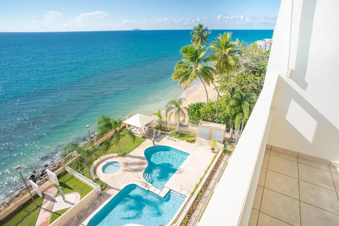 Beachfront Penthouse With Ocean And Sunset Views At Pelican Reef #703 Rincón