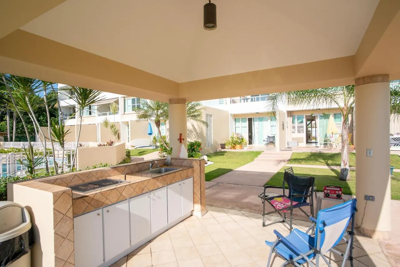 Beachfront Penthouse With Ocean And Sunset Views At Pelican Reef #703 Rincón Lägenhet